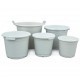 Maceta Redonda Blanca 17L